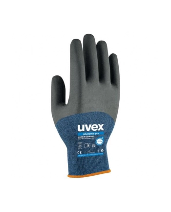 Rękawice Robocze Uvex Phynomic Pro 6006210 Rozmiar Rękawic 10 Niebieski Czarny nr 1