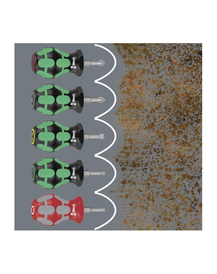 Wera zestaw wkrętaków Stubby Set (541179) główny