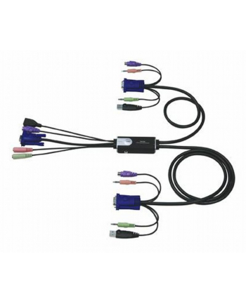 ATEN CS-52A KVM  2/1 PS/2 USB Audio nr 2