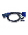 ATEN CS-62US KVM  2/1 USB-Audio zintegrowa kable - nr 1