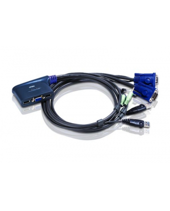 ATEN CS-62US KVM  2/1 USB-Audio zintegrowa kable nr 1