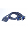 ATEN CS-64U KVM  4/1 USB-Audio zintegrowane kable - nr 1