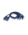 ATEN CS-64U KVM  4/1 USB-Audio zintegrowane kable - nr 4