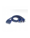 ATEN CS-64U KVM  4/1 USB-Audio zintegrowane kable - nr 6
