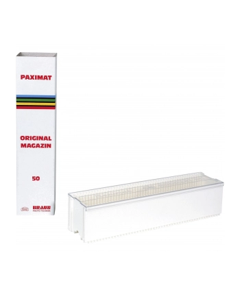 1 Braun Paximat 50 magazynek do slajdow bialy nr 1
