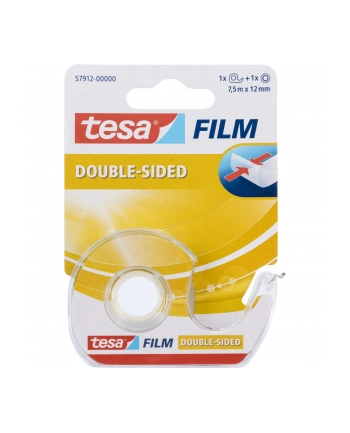 Tesa Double Sid. Tape 7,5m x12mm transparent 57912