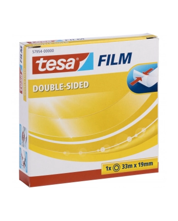 Tesa Double Sid. Tape 33m x 19mm transparent 57954 nr 1