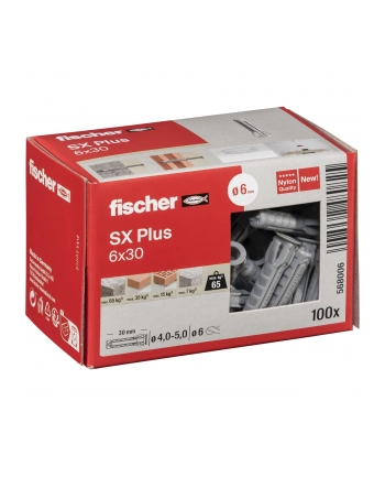 Fischer plug SX Plus 6x30 100 pcs. nr 1