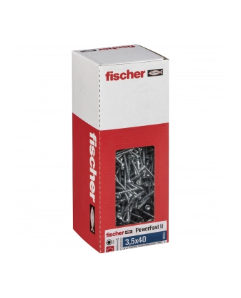 Fischer PowerFast II 3,5x40 SK TX TG blvz 1000 nr 1