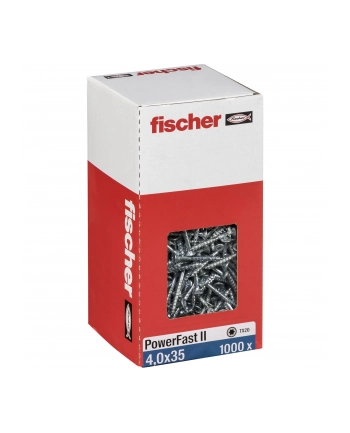 Fischer PowerFast II 4,0x35 SK TX TG blvz 1000 nr 1
