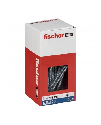 Fischer PowerFast II 6,0x120 SK TX TG blvz 100 nr 1