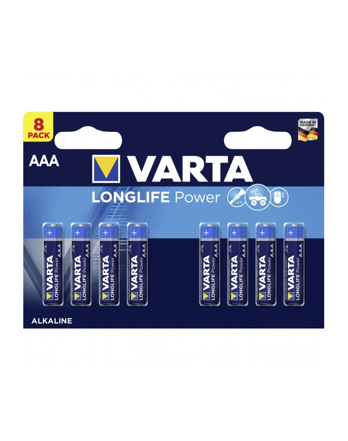 20x8 Varta Longlife Power Micro AAA LR 03        PU karton wewn. główny