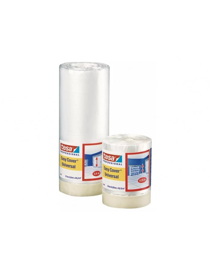 Tesa Masking Film 17m x 2,6m Easy Cov. pale cream 04368 główny