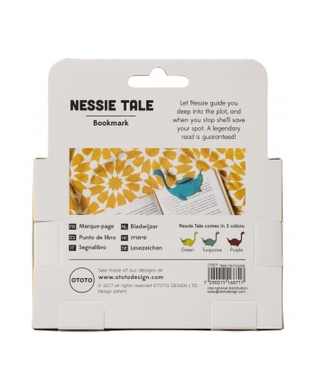 OTOTO Nessie Tale Turquoise Bookmark nr 1