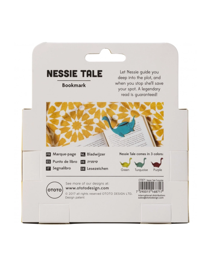 OTOTO Nessie Tale Turquoise Bookmark główny