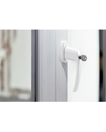 Olympia FGS 100 Window Handle with Lock white