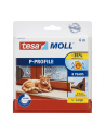Tesa Window Seal 6m x 9mm P-Profile brown 05390 - nr 1