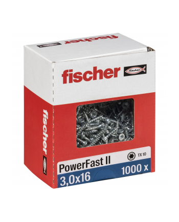 Fischer PowerFast II 3,0x16 SK TX VG blvz 1000