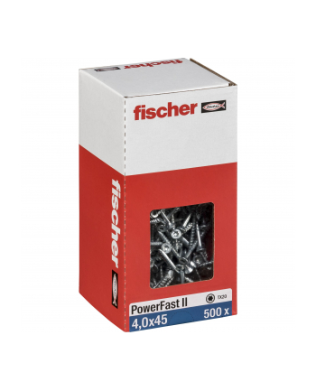 Fischer PowerFast II 4,0x45 SK TX TG blvz 500