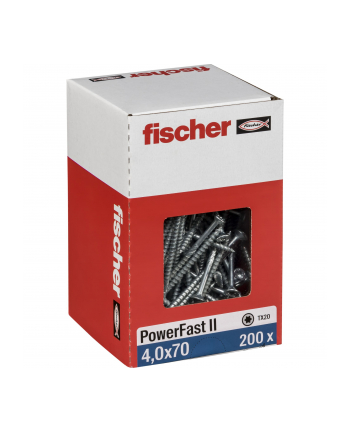 Fischer PowerFast II 4,0x70 SK TX TG blvz 200