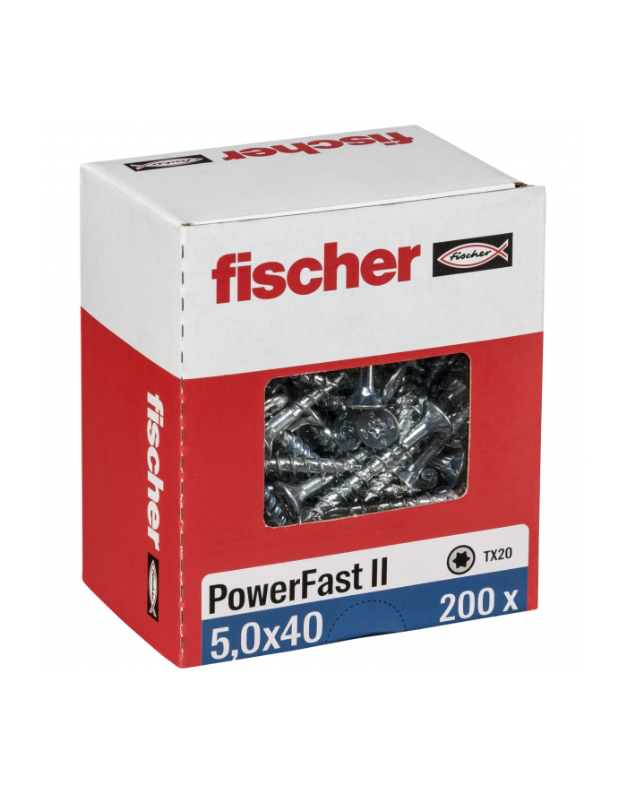 Fischer PowerFast II 5,0x40 SK TX TG blvz 200 główny