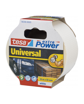 Tesa Duct Tape Uni 10m x 50mm extra Power silver 56348