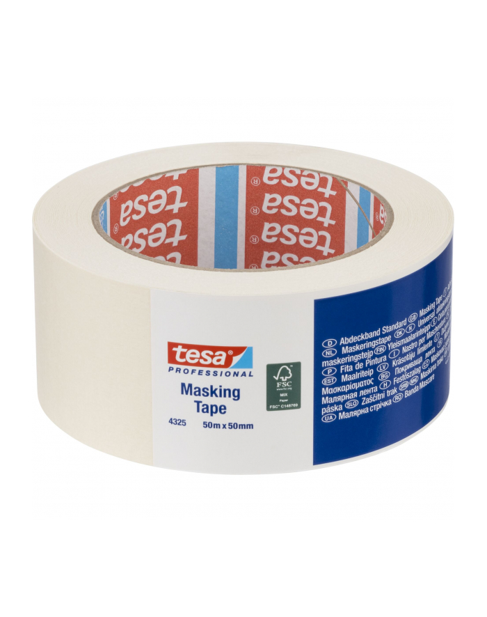 Tesa Masking Tape 50m x 50mm Stand.Prof. white 04325 główny