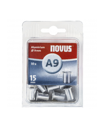 NOVUS Nity typ AM w blistrze (aluminiowe metryczne) 9,0/M6/15,0 x 10 045-0043