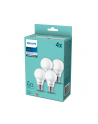 Philips LED Lamp E27 4-Pack 60W 4000K - nr 6