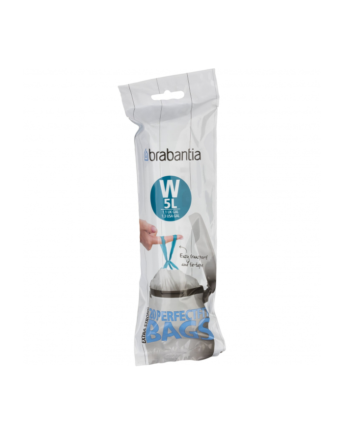 Brabantia PerfectFit worki na smieci Typ W, 5 L, 20 szt. główny