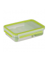 Emsa Clip&Go Brunchbox 518099 1,2l przezroczysty/zielony - nr 1
