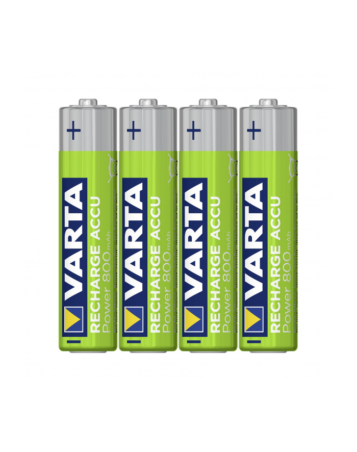 10x4 Varta Rechargeable Accu NiMh 800mAh Micro PU karton wewn główny