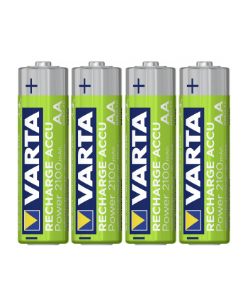 10x4 Varta Rechargeable Accu NiMh 2100 mAh Mignon PU kart. w.