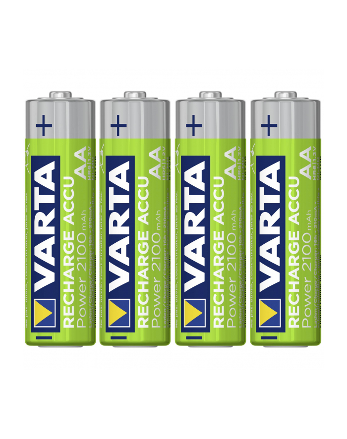 10x4 Varta Rechargeable Accu NiMh 2100 mAh Mignon PU kart. w. główny