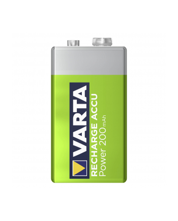 10x1 Varta Rechargeable Accu NiMh 200mAh 9V-Block PU kart. w.