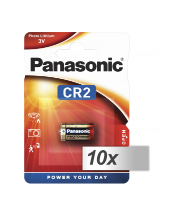 10x1 Panasonic Photo CR-2 bateria litowa    karton 10 szt.