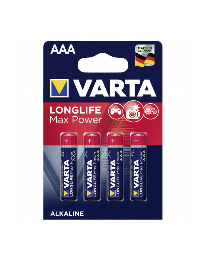 50x4 Varta Longlife Max Power Micro AAA LR 03 PU karton zbior. główny