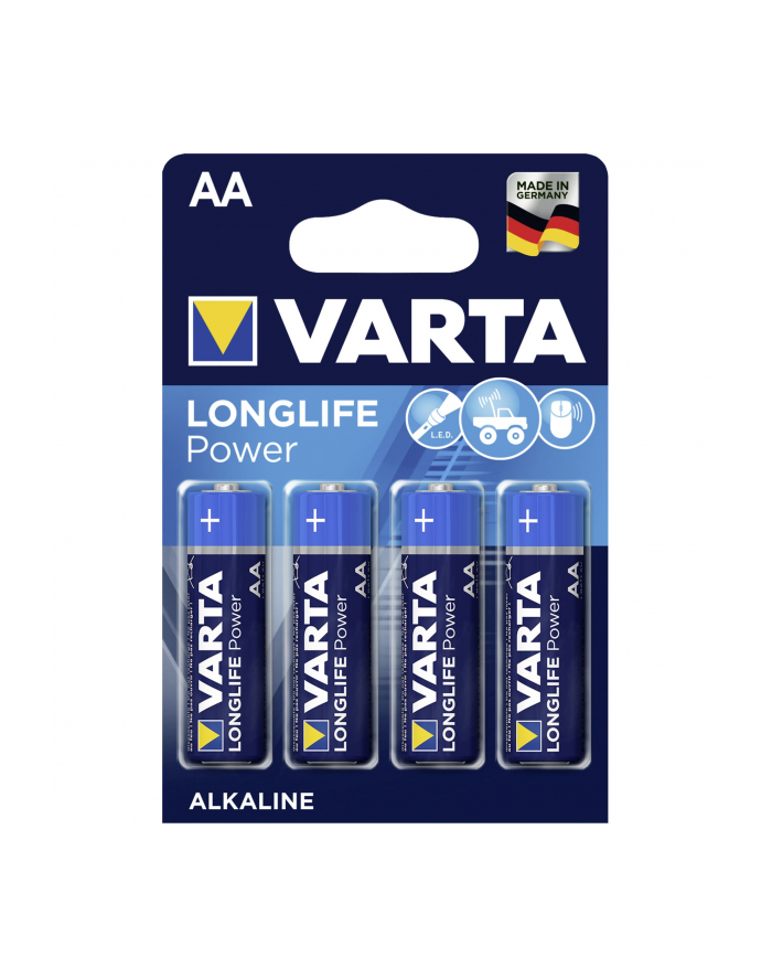 20x4 Varta Longlife Power Mignon AA LR 6          PU karton wewn. główny