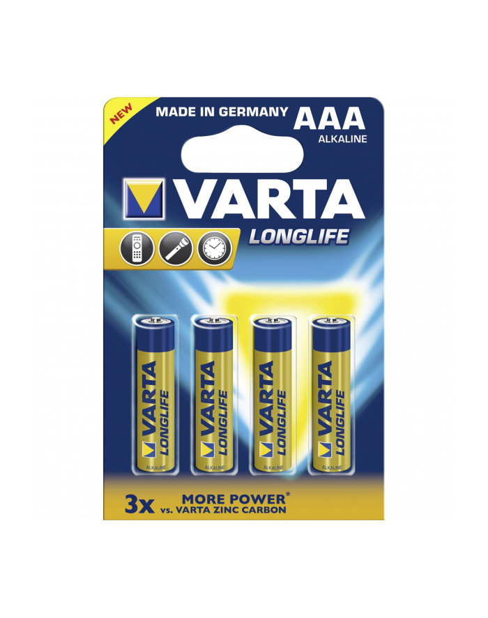 50x4 Varta Longlife Extra Micro AAA LR 03     PU karton zbiorczy główny