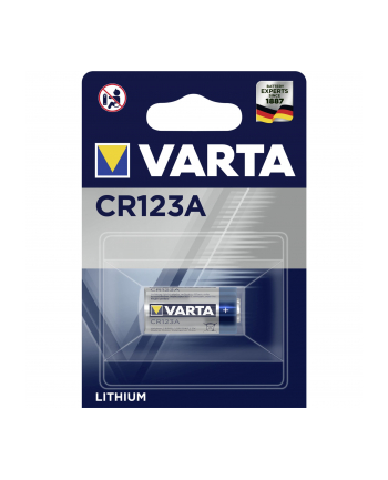 100x1 Varta Professional CR 123        PU karton zbiorczy