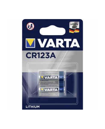 10x2 Varta Professional CR 123 A PU karton wewn.