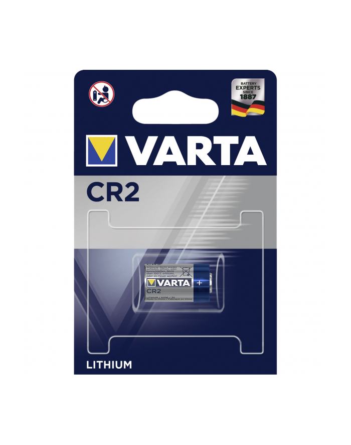 100x1 Varta Professional CR 2 PU karton zbiorczy główny