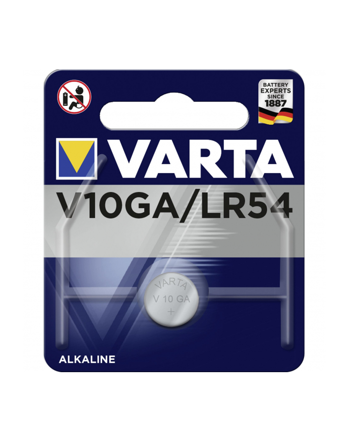 10x1 Varta electronic V 10 GA PU karton wewnetrzny główny