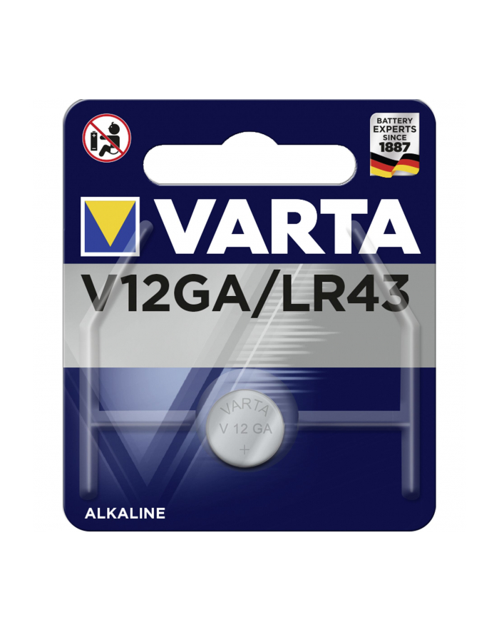 10x1 Varta electronic V 12 GA PU karton wewnetrzny główny