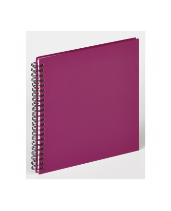 Walther Fun purple 30x30 50 white Pages Spiral SA310Y