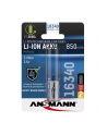 Ansmann 16340 Li-Ion Akku 850mAh 3,6V Standard Version  1300-0017 - nr 1