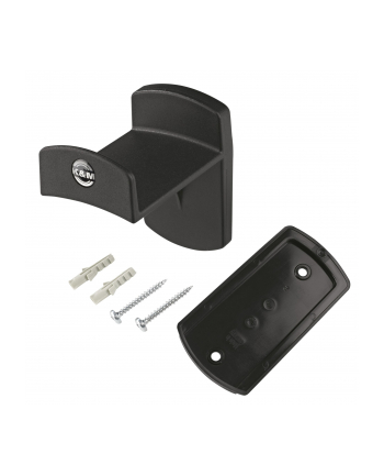 K&M 16312 Headphone Wall Mount black nr 2