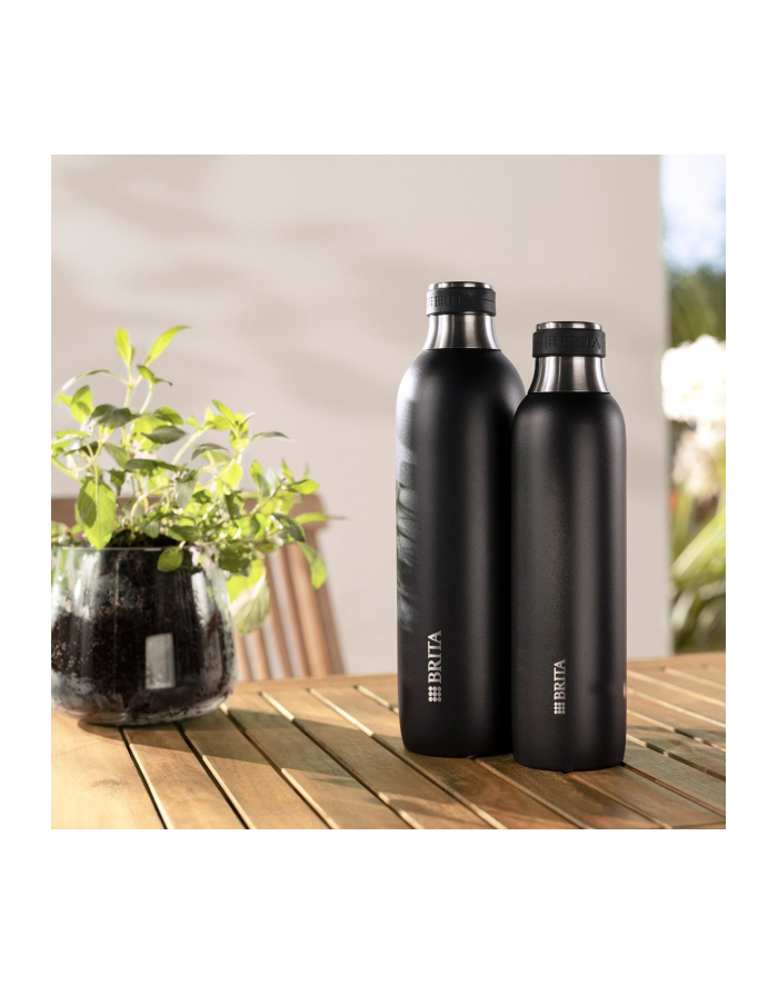 Brita sodaTRIO Stainless Steel Bootle black big główny