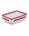 Emsa Clip&Close Glass Food Container 1,3 L  red - nr 1
