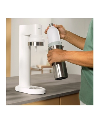 Brita sodaTRIO stainless steel Bottle white Big nr 2